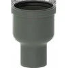 UNIDRAIN išleidimo angos korpusas kampinis - Ø75 mm vertikalus, su vandens sifonu