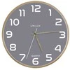 Sieninis laikrodis UNILUX Baltic, diametras 31,5 cm, pilkas