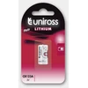 Uniross Batteries Uniross U1CR123A, vienkartinė baterija, CR123A, ličio, 3 V, 1 vnt., įvairiaspalvė