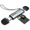 Unitek Skaitytuvas kart SD/Micro SD USB-A 5Gbps/USB-C