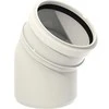 Uponor Decibelinis lenkimo vamzdis 110 mm 30° su 1 įvore
