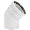 Uponor Decibel lenkimo vamzdis 50 mm 45° M/1Mf