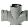 Uponor HTP dvigubas kolektorius 88° 110 mm pilkas - Pilkas
