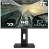 Monitorius Nilox NXM27R2K1201, 68.6 cm (27"), 2K, LED, 4 ms, Juodas