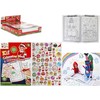Usorteret A4 Elf Colouring Book 48 pages with Sticker Sheet CDU
