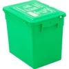 Waste bin V-Part žalias plastikas 30 l