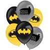 Usorteret Batman balloner, 6 stk