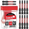 Grąžtas Tvardy Bity udarowe T25 50mm S2 – dėžutė (10/120)