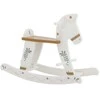 BLOOMINGVILLE MINI Ruddy supamasis arkliukas, arkliukas, baltas, MDF