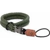 „Teesar C-ROPE“ fotoaparato riešo dirželis, pagamintas iš parakordo, 30 cm, alyvuogių spalvos, mažmeninė prekyba