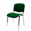 Usorteret Comfort Basic kėdė su blizgiu rėmu, žalia