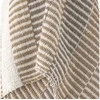 Usorteret Creative Collection - Isnel Recycled Cotton Throw 160x130 cm - Nature