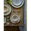 CREATIVE COLLECTION Klevo lėkštė, oranžinė, akmens masės dirbiniai