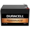 Duracell 12 V 12 Ah VRLA akumuliatorius, sandarus švino rūgšties (VRLA), 12 V, 12 Ah, 12000 mAh, 144 Wh, juodas