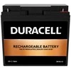 Duracell 12 V 18 Ah VRLA akumuliatorius, sandarus švino rūgšties (VRLA), 12 V, 18 Ah, 18000 mAh, 216 Wh, juodas