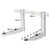 Usorteret ECO 140 sieninė konsolė - 140 kg, A: 375 mm, P: 450 mm, I: 800 mm