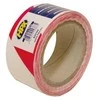 HPX kasybos juosta balta/raudona 50 mm x 100 m