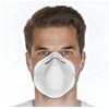 Mask HYGOSTAR pramoninis respiratorius, PP, baltas, higieninis vienkartinis kaukės tipo, apsaugantis nuo stambių dulkių, - 50 vnt. (2931)