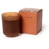 ILLUME Terra Tabac Box stiklinė žvakė, ruda