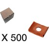 CUBIC Kontaktinis elementas, S2000, 500 vienetų pakuotė.