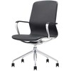 Furniture Trade ELC Nola odinė biuro kėdė, juoda