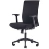 Furniture Trade Biuro kėdė TX Soft 4, juoda - be porankių