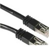 LOGON LOGON SSTP Cat6a kabelis sieciowy Juodas 3 m