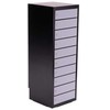 Furniture Trade Kompiuterio spintelė su 10 skyrių, įskaitant įkrovimo skyrius