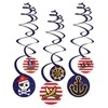 Usorteret Pirat spiral dekoration