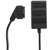 Sinox 3 krypčių SCART skirstytuvas. 0,5 m. Juodas.