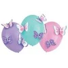 Usorteret Balionas „Butterfly Flutter“, 3 dalių rinkinys su priedais, 14 colių (35,5 cm)