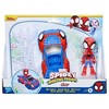 SPIDEY paveikslas + WEB-CRWLER transporto priemonė + puikus tinklas! Hasbro F7454 SPIDERMAN
