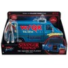 STRANGER THINGS figūrėlės ir transporto priemonės rinkinys – Styvas su SQWK furgonu ir aksesuarais
