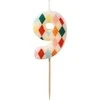 Party Deco PartyDeco gimtadienio žvakė Nr. 9, rombo formos, 55 cm, mišinio spalva 67400