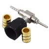 Gomar T-nipelis KPB0C2 1/4'' DN2 su veržle