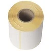 Terminė etiketė be spaudos, balta TOP su perforacija, 104x51mm, ø40mm šerdis, 940 vnt./ritinėlis
