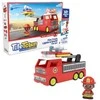 TileTown Tile Town - Fire Truck, Magnetic Building and Play Set with Light and Sound (90314)