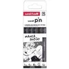 Uni-Ball Fineliner PIN"Manga Shojo" PF 5er Set wasserbeständige pigmentierte Tinte