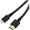 Vivanco VVVHDMI15MICRO, 1,5 m, HDMI Type A (standardinis), HDMI Type D (micro), juodas