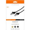 Vivanco VNITLAN8F50STPK, 5 m, Cat8, S/FTP (S-STP), RJ-45, RJ-45, Juodas