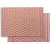 VIVARAISE KADRA PLACEMT Nat/Raudona 33X45