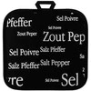 VIVARAISE SEL&amp;POIVRE POTHOLDER Juodas 20X20