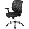 Furniture Trade W 97 biuro kėdė, juoda - be porankių