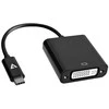 USB adapteris V7 USB- C - DVI Juodas (V7 UCDVI- BLK- 1E)