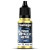 Vallejo : 77.102 - True Metallic Metal - Light - Radiant Geltona (18 ml)