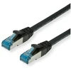 Value Vertė VERTĖ – Patch – Kabelis – RJ- 45 (M) iki RJ- 45 (M) – 10 m – SFTP, PiMF – CAT 6a – be halogenų, formos, be Haken, ant žemės – juodas (1967 99 21)