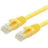Value Vertė VERTĖ - Patch- Kabelis - RJ- 45 (M) iki RJ- 45 (M) - 10 m - UTP - CAT 6a - formos, be Haken - geltona, RAL 1004 (21.99.1437)
