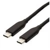 VALUE 11.99.9080, 0,5 m, USB C, USB C, USB4 Gen 3x2, 40 Gbit/s, Juoda