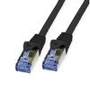 VALUE 21.99.0722, 50 m, Cat6a, S/FTP (S-STP), RJ-45, RJ-45, Juodas