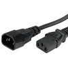 VALUE monitoriaus maitinimo kabelis 3 m, 3 m, C14 jungtis, C13 jungtis, 250 V, 10 A
